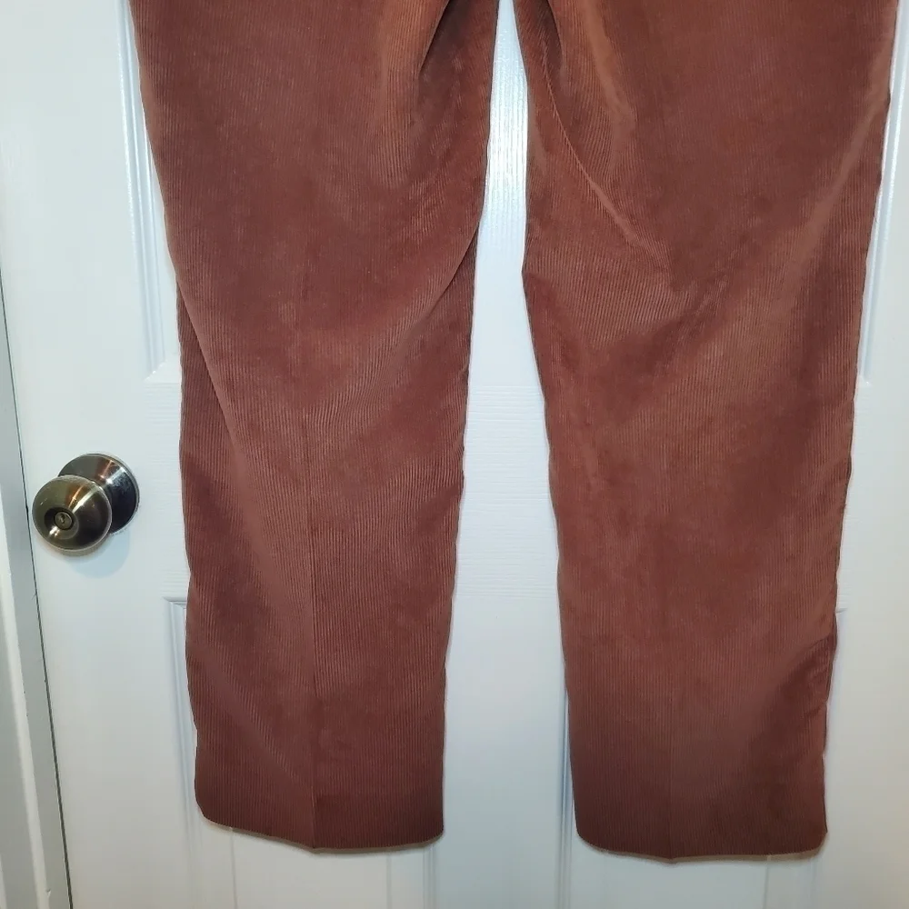 Peter Millar Nanoluxe Men’s Classic Corduroy Pants Sz: 38x30 Brown